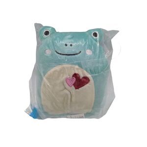 Kellytoy Squishmallow 5 Inch Valentine Plush | Ludwig the Frog hearts new blue w
